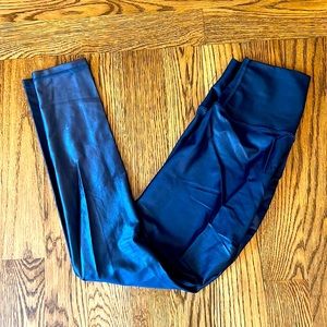 DYI high shine navy blue legging